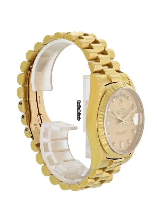 Superb Replica Rolex Day-date 36 18038 Automatic Movement 36mm Yellow Gold Case Mens/unisex Watch - Image 4