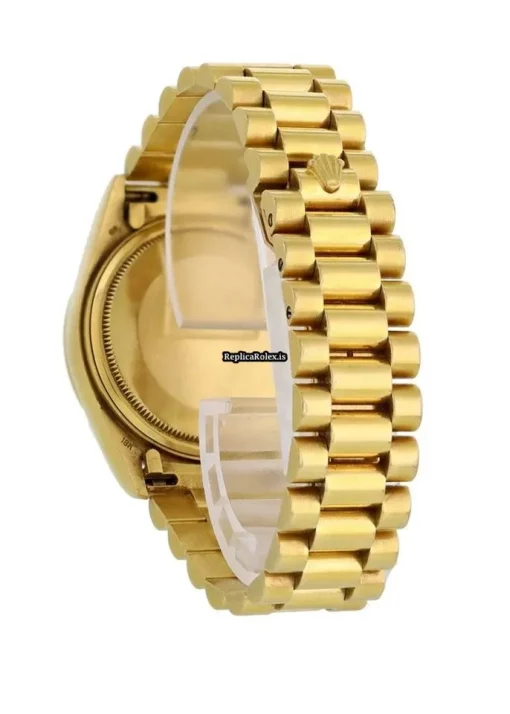 Superb Replica Rolex Day-date 36 18038 Automatic Movement 36mm Yellow Gold Case Mens/unisex Watch - Image 5