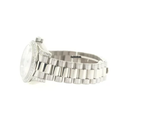 Lovely Copies Rolex Lady-datejust 179159mrp Automatic Movement 26mm White Gold Case Womens Watch - Image 10