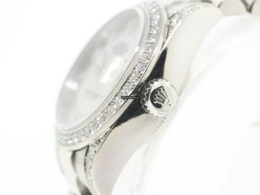 Lovely Copies Rolex Lady-datejust 179159mrp Automatic Movement 26mm White Gold Case Womens Watch - Image 7