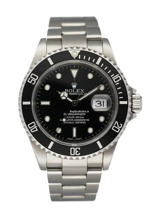 Suitable Replica Rolex Submariner Date 16610 Caliber 3135 Automatic Movement 40mm Steel Case Mens/unisex Watch