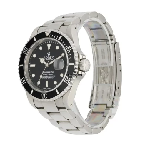 Suitable Replica Rolex Submariner Date 16610 Caliber 3135 Automatic Movement 40mm Steel Case Mens/unisex Watch - Image 2