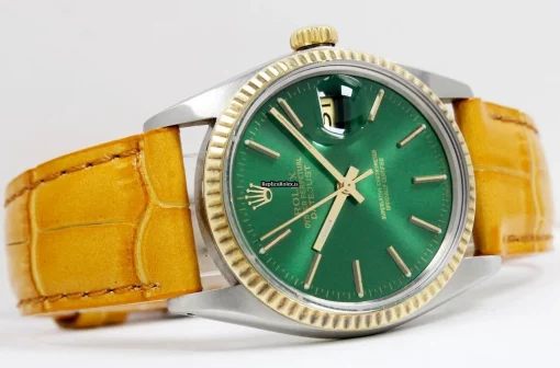 Cool Copies Rolex Datejust 16013 Caliber 3035 Automatic Movement 36x43mm Gold/steel Case Mens/unisex Watch - Image 2