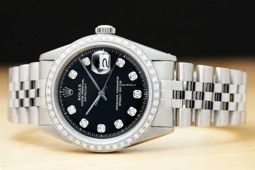 Great Replica Rolex Datejust 1601 Caliber 1570 Automatic Movement 36mm Steel Case Mens/unisex Watch - Image 3