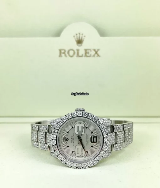 Reliable Replica Rolex Oyster Perpetual 31 177200 Caliber 2231 Automatic Movement 31mm Steel Case Womens Watch