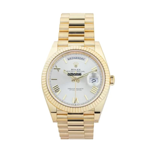 Distinctive Replica Rolex Day-date 40 228238 Caliber 3255 Automatic Movement 40mm Yellow Gold Case Mens/unisex Watch