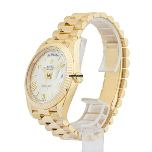 Distinctive Replica Rolex Day-date 40 228238 Caliber 3255 Automatic Movement 40mm Yellow Gold Case Mens/unisex Watch - Image 4