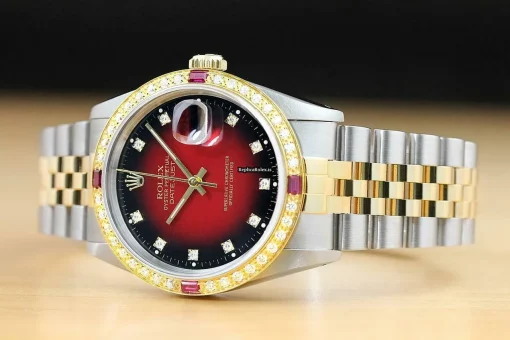Defect Replica Rolex Datejust 16233 Caliber 3135 Automatic Movement 36mm Steel Case Mens/unisex Watch - Image 2