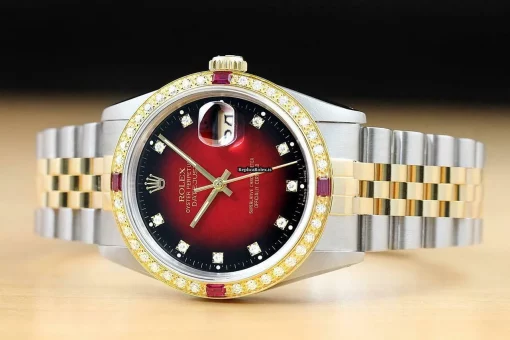 Defect Replica Rolex Datejust 16233 Caliber 3135 Automatic Movement 36mm Steel Case Mens/unisex Watch - Image 3