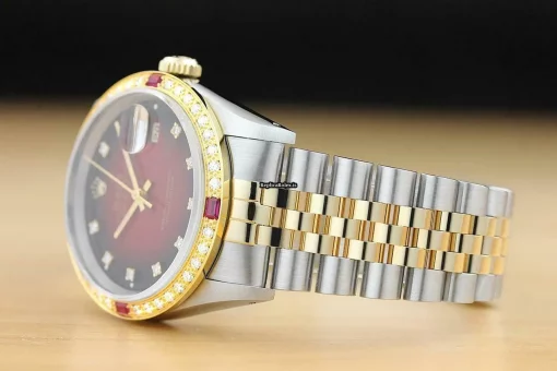 Defect Replica Rolex Datejust 16233 Caliber 3135 Automatic Movement 36mm Steel Case Mens/unisex Watch - Image 4
