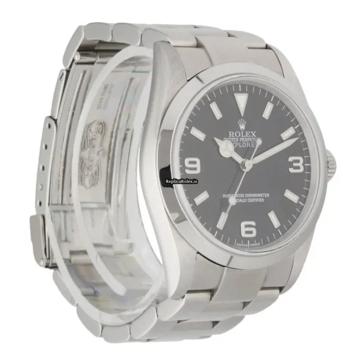 Superb Knockoff Rolex Explorer 114270 Automatic Movement 36mm Steel Case Mens/unisex Watch - Image 3