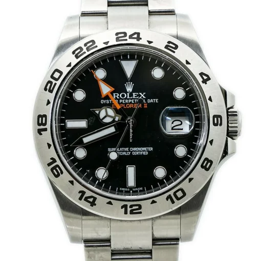 1:1 Clone Rolex Explorer II 216570 Automatic Movement 42mm Steel Case Mens/unisex Watch - Image 4