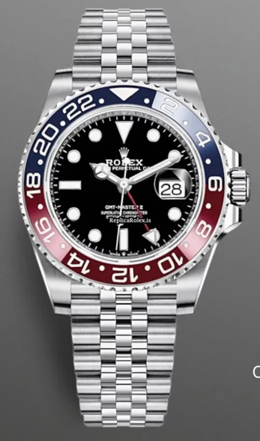 Superior Replica Rolex Gmt-master II 126710blro Caliber 3285 Automatic Movement 40mm Steel Case Mens/unisex Watch