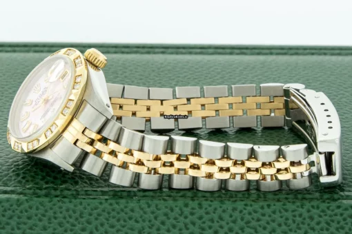 Good Replica Rolex Lady-datejust 69173 Caliber 2135 Automatic Movement 26mm Gold/steel Case Womens Watch - Image 5