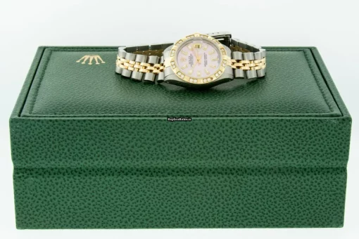 Good Replica Rolex Lady-datejust 69173 Caliber 2135 Automatic Movement 26mm Gold/steel Case Womens Watch - Image 7