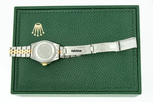 Good Replica Rolex Lady-datejust 69173 Caliber 2135 Automatic Movement 26mm Gold/steel Case Womens Watch - Image 9