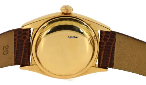 Pleasing Replicas Rolex Bubble Back 6029 Automatic Movement 36mm Rose Gold Case Mens/unisex Watch - Image 3