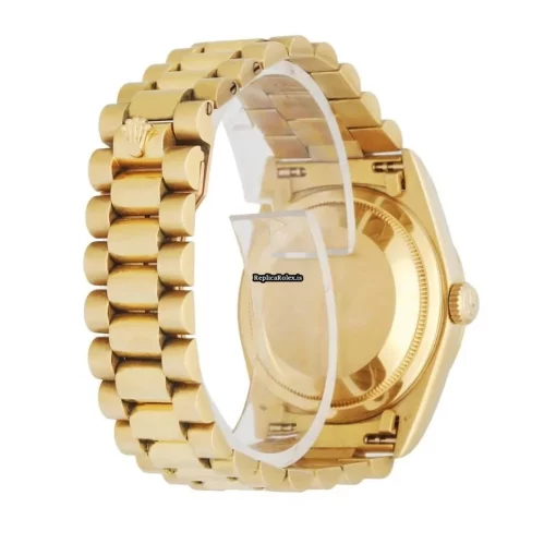 Excellent Fakes Rolex Day-date 36 18238 Automatic Movement 36mm Yellow Gold Case Mens/unisex Watch - Image 4