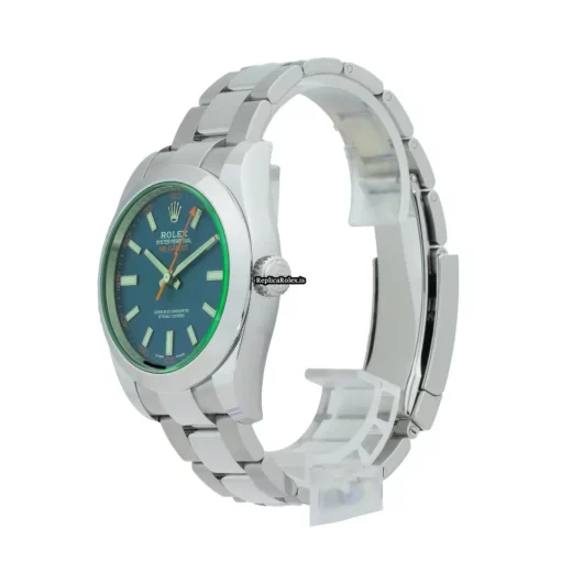 Wonderful Replica Rolex Milgauss 116400gv Caliber 3131 Automatic Movement 40mm Steel Case Mens/unisex Watch - Image 2
