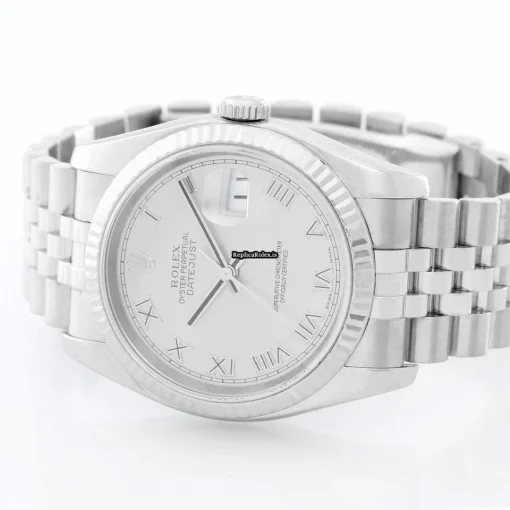High Quality Replica Rolex Datejust 116234 Automatic Movement 36mm Steel Case Mens/unisex Watch - Image 8