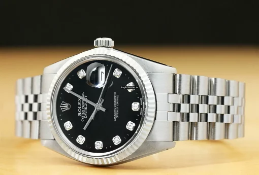 Amazing Fake Rolex Datejust 16014 Caliber 3035 Automatic Movement 36mm Steel Case Mens/unisex Watch - Image 2
