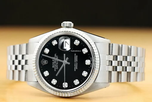 Amazing Fake Rolex Datejust 16014 Caliber 3035 Automatic Movement 36mm Steel Case Mens/unisex Watch - Image 3