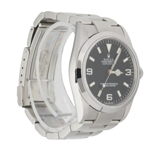 Defect Replica Rolex Explorer 114270 Caliber 3130 Automatic Movement 36mm Steel Case Mens/unisex Watch - Image 3