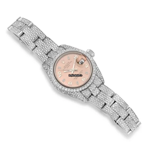 Great Fake Rolex Lady-datejust 78240 Caliber 2235 Automatic Movement 26mm Steel Case Womens Watch