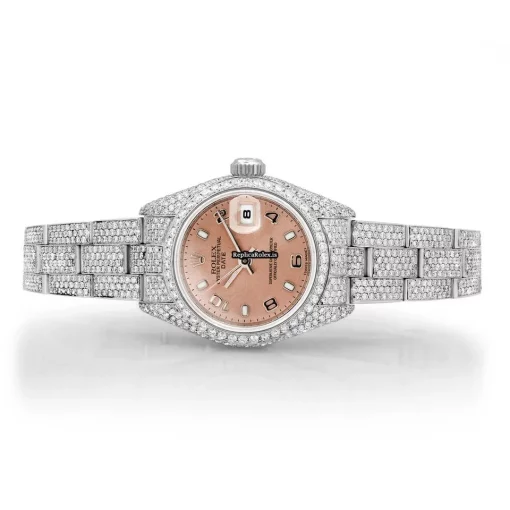 Great Fake Rolex Lady-datejust 78240 Caliber 2235 Automatic Movement 26mm Steel Case Womens Watch - Image 2