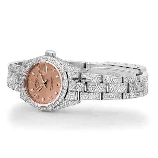 Great Fake Rolex Lady-datejust 78240 Caliber 2235 Automatic Movement 26mm Steel Case Womens Watch - Image 3