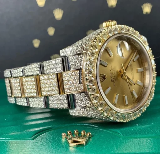 Cheap Copies Rolex Datejust II 116333 Caliber 3136 Automatic Movement 41mm Gold/steel Case Mens/unisex Watch - Image 3