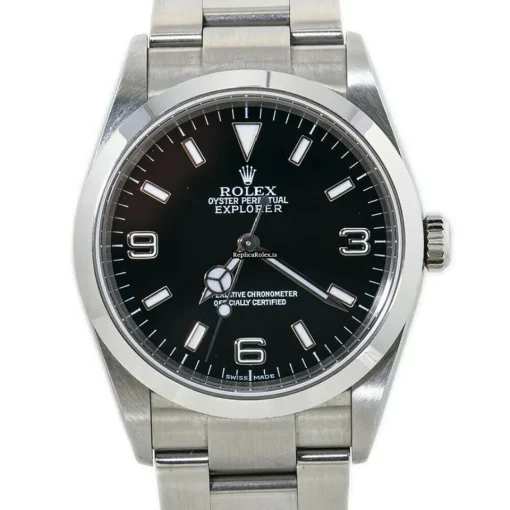 Unique Replica Rolex Explorer 114270 Automatic Movement 36mm Steel Case Mens/unisex Watch - Image 4