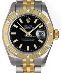 Great Replica Rolex Lady-datejust 179313 Automatic Movement Womens Watch