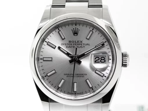 High Quality Fake Rolex Datejust 126200 Caliber 3235 Automatic Movement 36mm Steel Case Mens/unisex Watch - Image 5