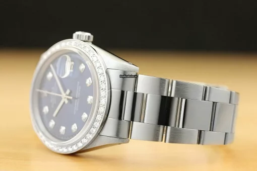 Distinctive Fake Rolex Datejust 1601 Caliber 1570 Automatic Movement 36mm Steel Case Mens/unisex Watch - Image 4