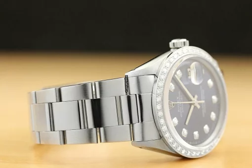 Distinctive Fake Rolex Datejust 1601 Caliber 1570 Automatic Movement 36mm Steel Case Mens/unisex Watch - Image 6