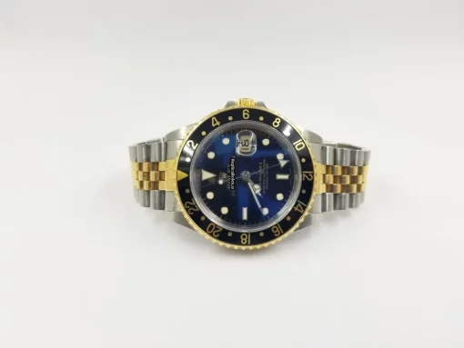 Attractive Fake Rolex Gmt-master II 16713 Caliber 3185 Automatic Movement 40mm Gold/steel Case Mens/unisex Watch - Image 5