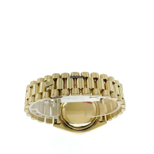 Popular Fake Rolex Day-date 36 18038 Caliber 3055 Automatic Movement 36mm Yellow Gold Case Mens/unisex Watch - Image 10