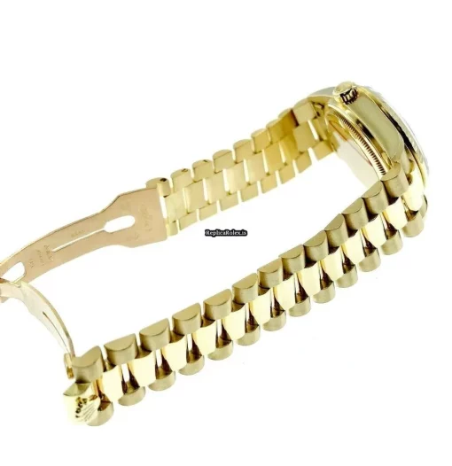 Popular Fake Rolex Day-date 36 18038 Caliber 3055 Automatic Movement 36mm Yellow Gold Case Mens/unisex Watch - Image 8