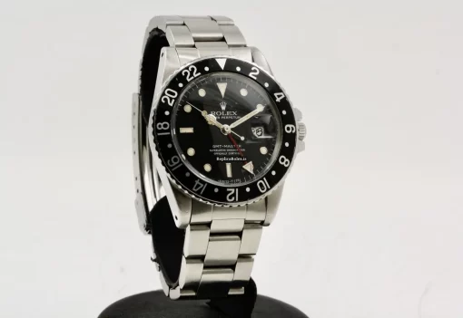 Swiss Copy Rolex Gmt-master 16750 Caliber 3075 Automatic Movement 40mm Steel Case Mens/unisex Watch