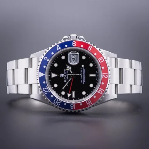 Awesome Replica Rolex Gmt-master II 16710 Caliber 3185 Automatic Movement 40mm Steel Case Mens/unisex Watch - Image 2