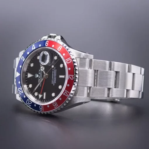 Awesome Replica Rolex Gmt-master II 16710 Caliber 3185 Automatic Movement 40mm Steel Case Mens/unisex Watch - Image 4