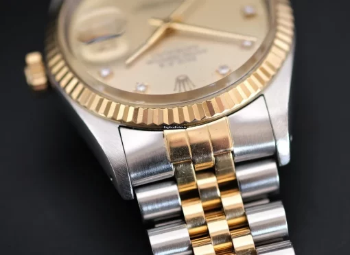 Aaa Replica Rolex Datejust 16013 Caliber 3035 Automatic Movement 36mm Gold/steel Case Mens/unisex Watch - Image 7