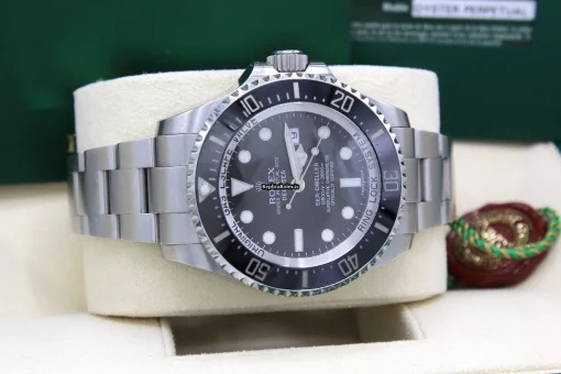 Remarkable Fake Rolex Sea-dweller Deepsea 116660 Automatic Movement 44mm Steel Case Watch - Image 3