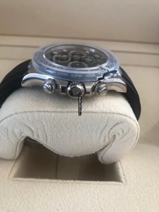 Lovely Replica Rolex Daytona 116519ln Caliber 4130 Automatic Movement 40mm White Gold Case Mens/unisex Watch - Image 9