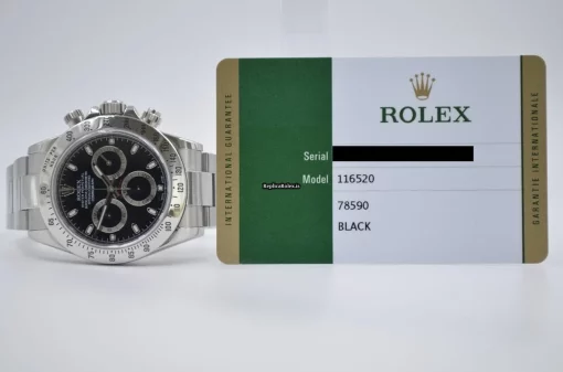 Popular Replica Rolex Daytona 116520 Caliber 4130 Automatic Movement 40mm Steel Case Mens/unisex Watch - Image 11