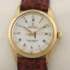 Superb Replica Rolex Oyster Perpetual 1005 Caliber 1570 Automatic Movement 34mm Yellow Gold Case Mens/unisex Watch