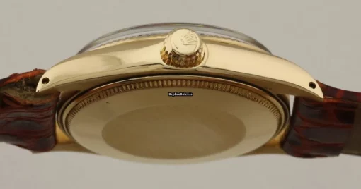 Superb Replica Rolex Oyster Perpetual 1005 Caliber 1570 Automatic Movement 34mm Yellow Gold Case Mens/unisex Watch - Image 5