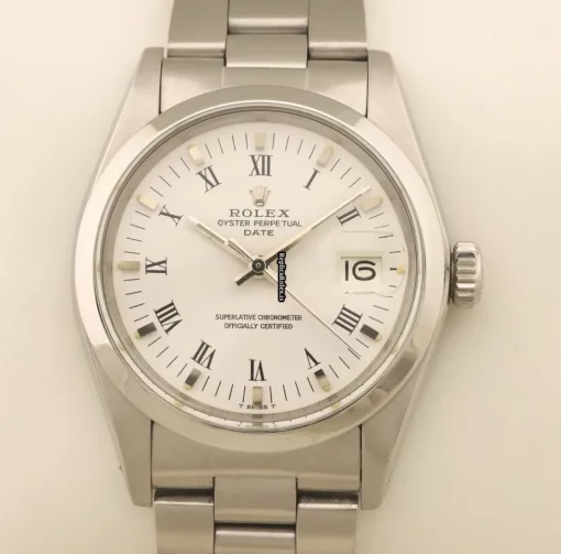 Lovely Replica Rolex Oyster Perpetual Date 1500 Caliber 1570 Automatic Movement 34mm Steel Case Mens/unisex Watch