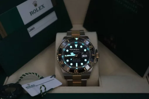 Great Replica Rolex Sea-dweller 126603 Caliber 3235 Automatic Movement 43mm Gold/steel Case Mens/unisex Watch - Image 14